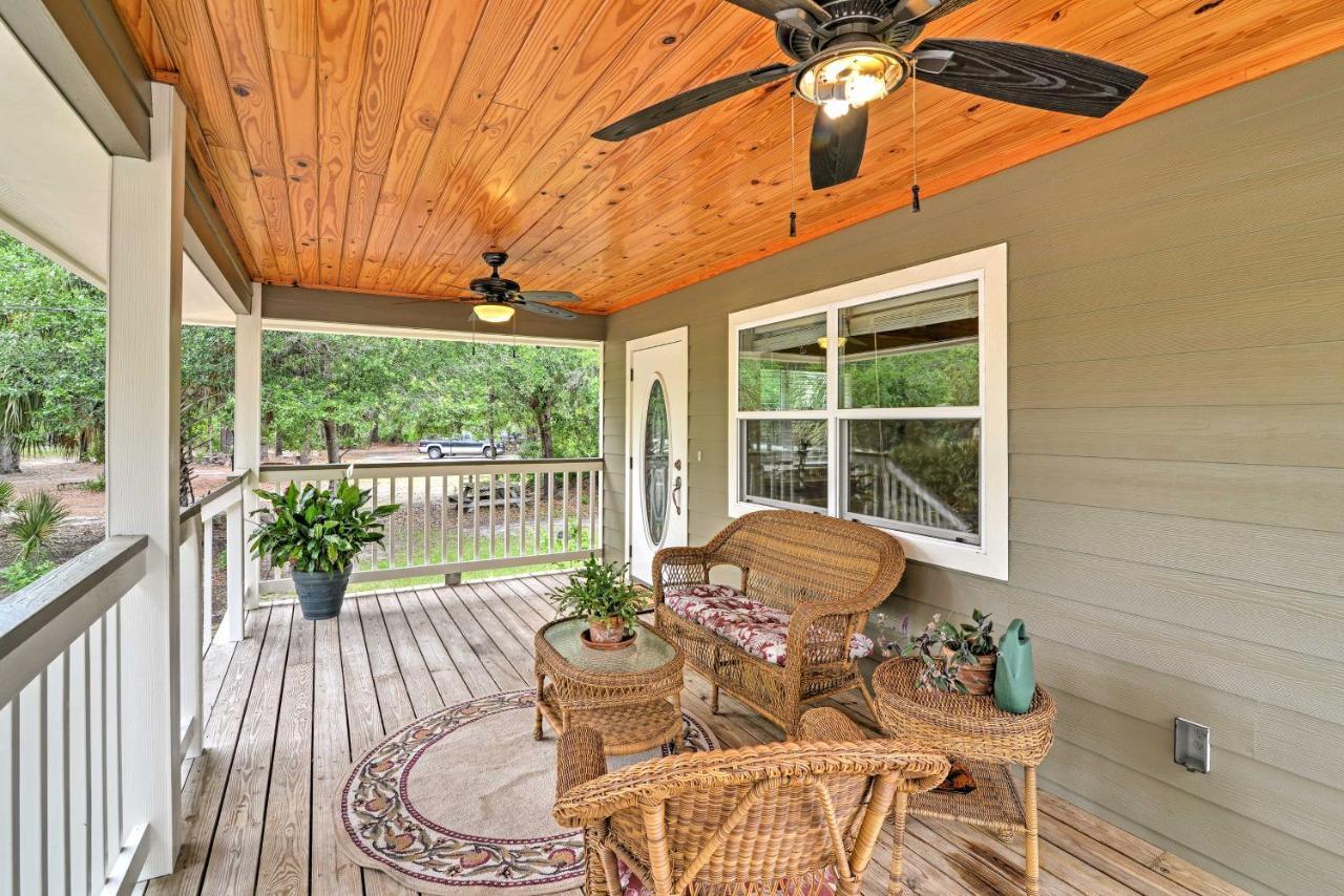 Crystal River Cottage On 1 Acre With Deck And Porch! Yankeetown Exterior photo