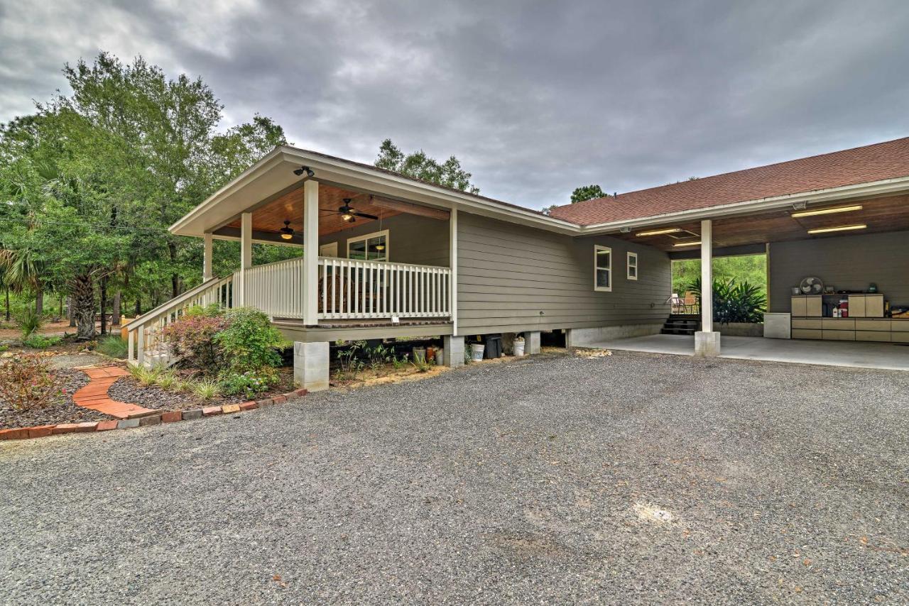 Crystal River Cottage On 1 Acre With Deck And Porch! Yankeetown Exterior photo